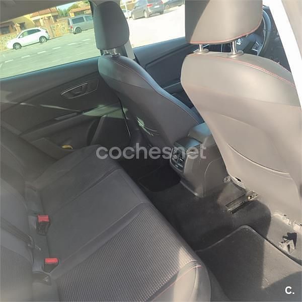 Usado Seat Leon FR 150 CV (110 kW) 2018 Blanco Berlina