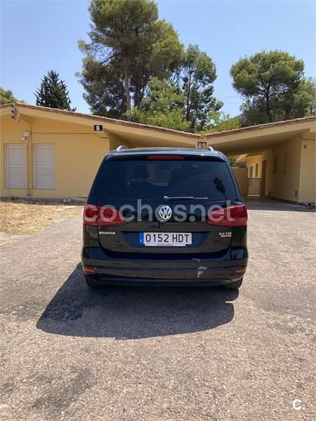 Usado VW Sharan Advance 140 CV (102 kW) 2011 Negro Monovolumen