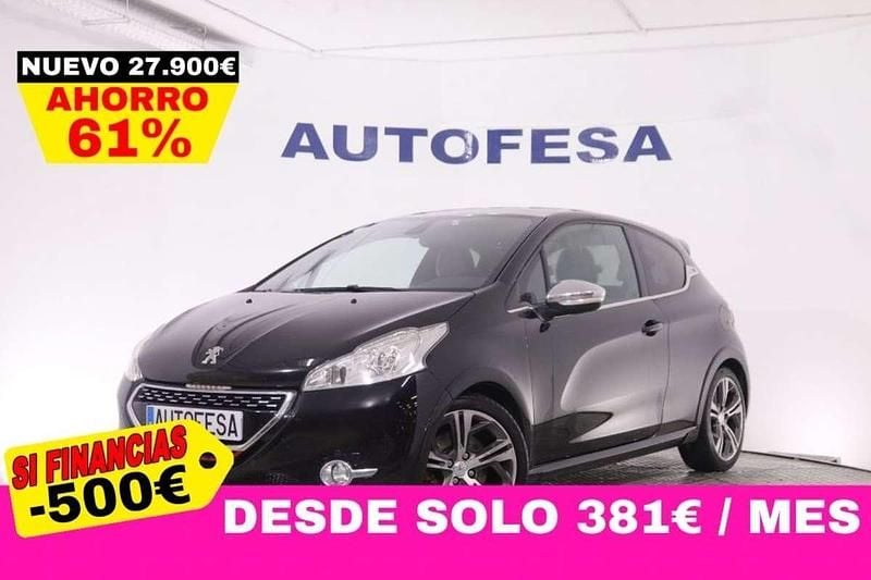 Usado Peugeot 208 GTi 200 CV (147 kW) 2014 Negro Utilitario