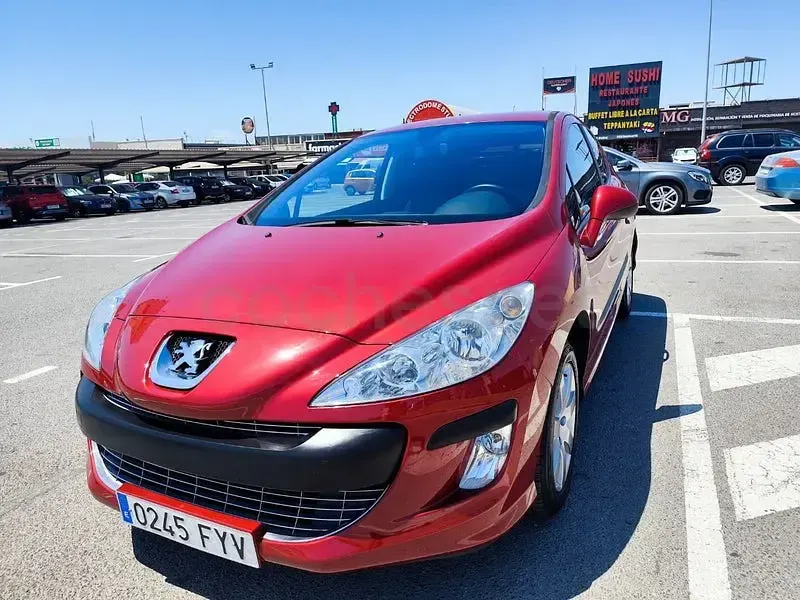 Usado Peugeot 308 Sport 120 CV (88 kW) 2007 Granate Utilitario