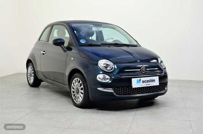 Usado Fiat 500C Dolcevita 69 CV (50 kW) 2021 Azul Descapotable