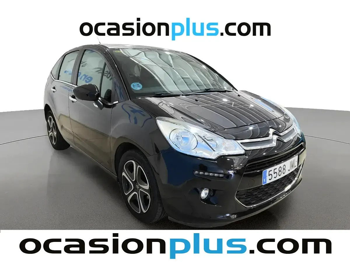 Usado Citroën C3 Live 99 CV (72 kW) 2016 Negro