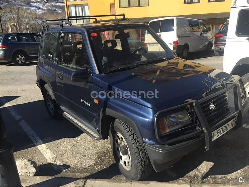 Usado Suzuki Vitara 80 CV (58 kW) 1995 Azul SUV