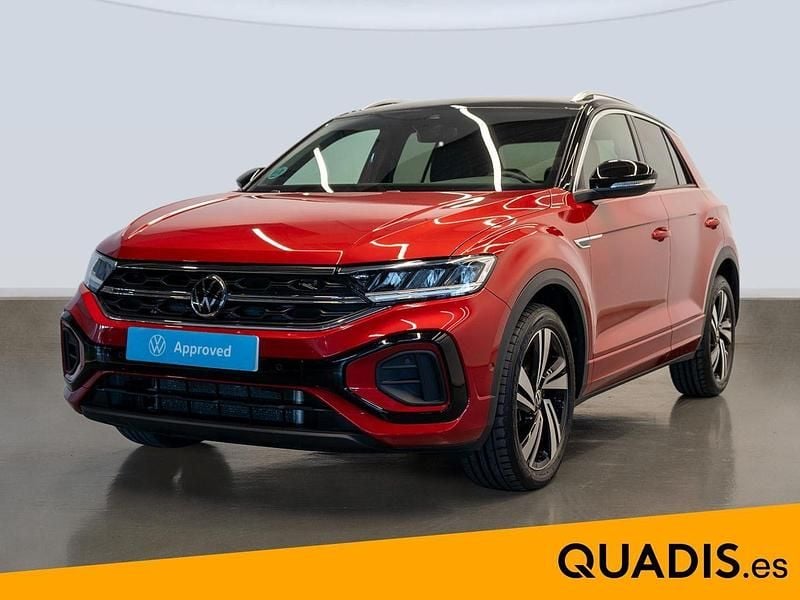 Rojo Usado 2022 VW T-Roc R-line SUV | 29.500 € (Caro) - Imagen 1/4