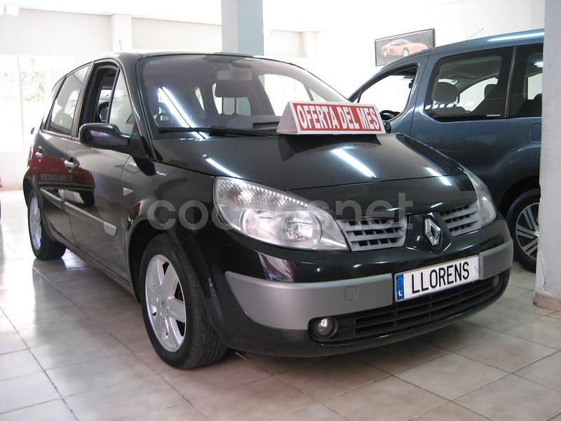 Negro Usado 2005 Renault Scénic II Dynamique Monovolumen | 2750 € (Precio justo) - Imagen 1/4