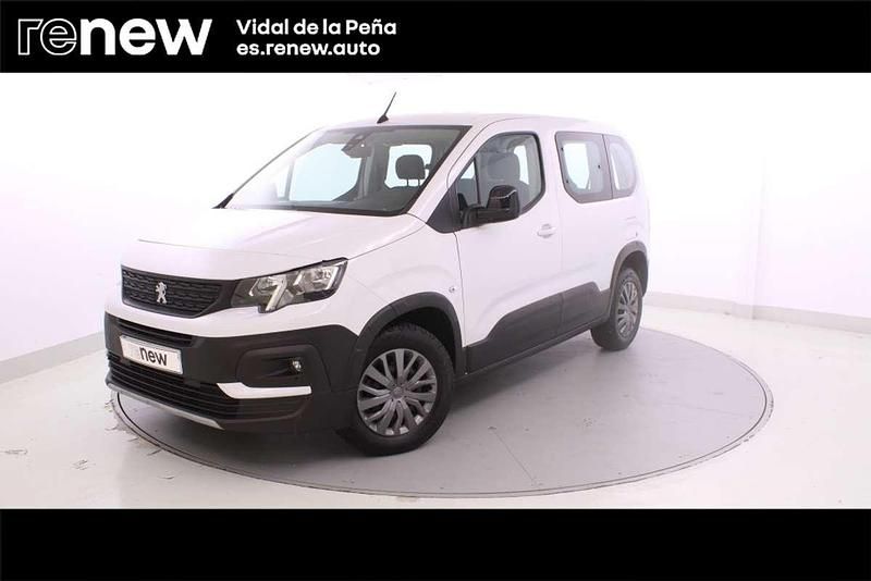 Usado Peugeot Rifter Active 102 CV (75 kW) 2022 Blanco Monovolumen