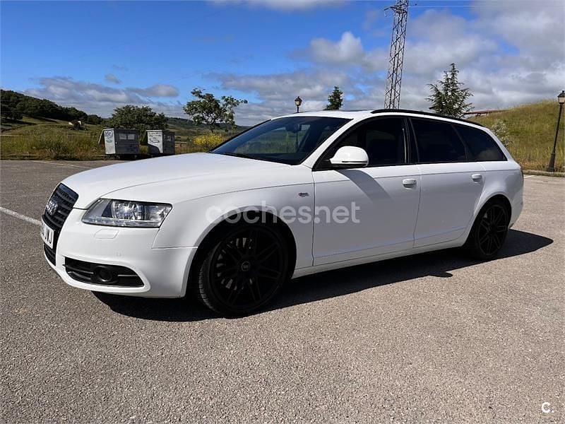 Blanco Usado 2010 Audi A6 Familiar | 9000 € (Precio justo) - Imagen 1/4