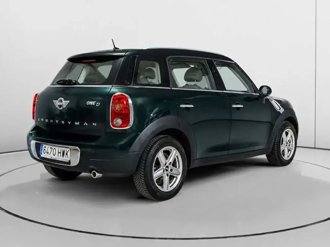 Usado Mini One D Countryman 90 CV (66 kW) 2014 Verde SUV