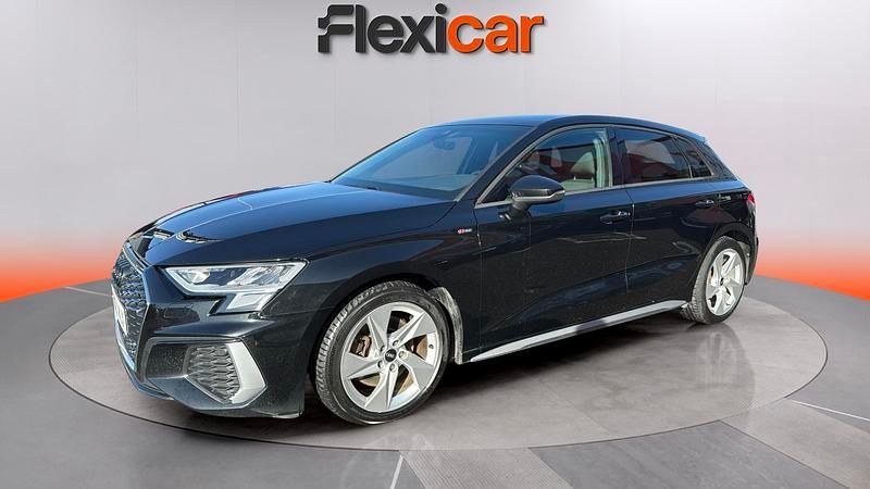 Usado Audi A3 S-Line 110 CV (80 kW) 2021 Negro Berlina