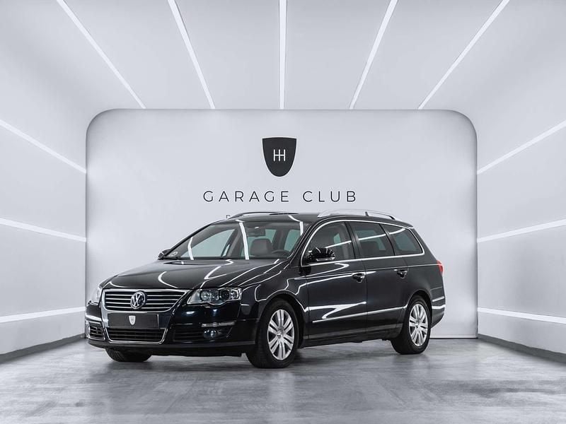 Negro Usado 2008 VW Passat Highline Familiar | 9499 € (Precio justo) - Imagen 1/4
