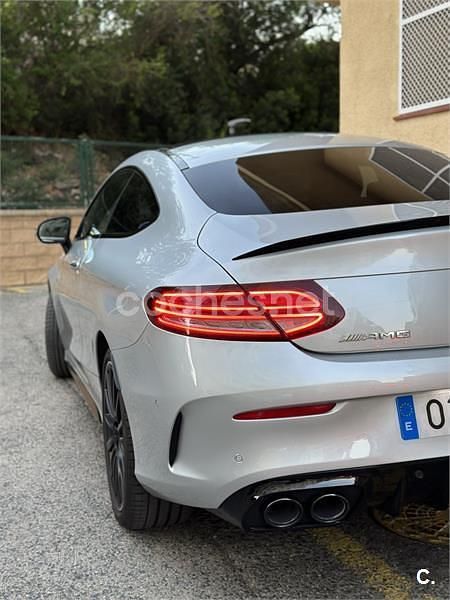Usado Mercedes C43 AMG 390 CV (286 kW) 2019 Gris / plata Coupe