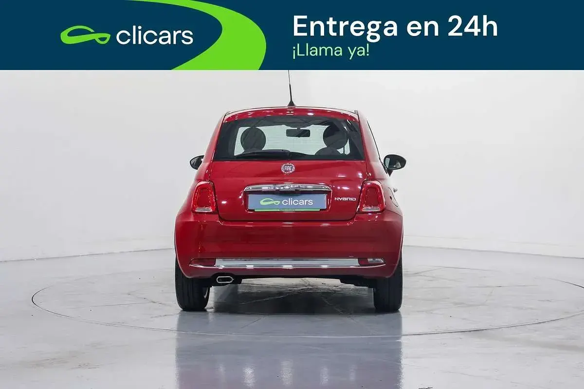 Usado Fiat 500 71 CV (52 kW) 2024 Rojo Utilitario