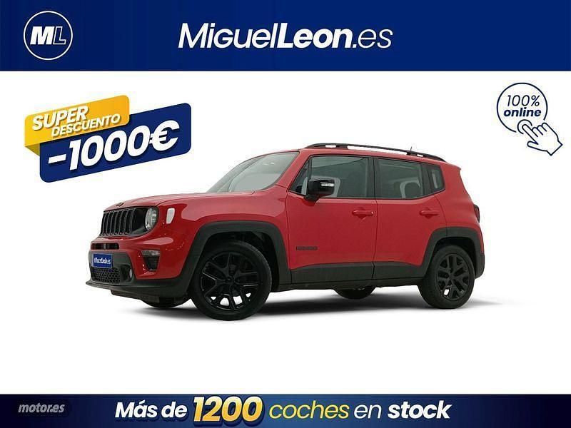 Rojo Usado 2022 Jeep Renegade Night Eagle SUV | 17.985 € (Precio justo) - Imagen 1/3