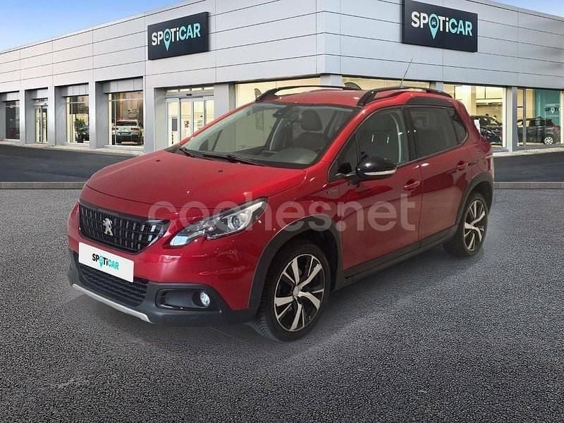 Rojo Usado 2017 Peugeot 2008 GT-line SUV | 11.900 € (Precio justo) - Imagen 1/4
