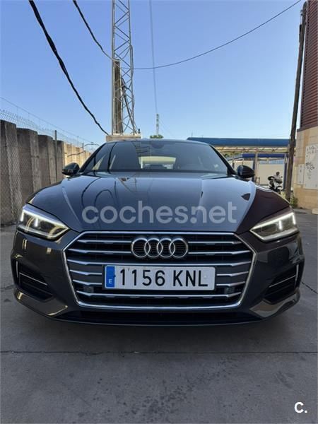 Gris / plata Usado 2018 Audi A5 Sportback Sport Berlina | 26.000 € (Precio justo) - Imagen 1/4