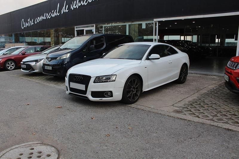 Blanco Usado 2009 Audi A5 S-Line Coupe | 6950 € (Buen precio) - Imagen 1/4