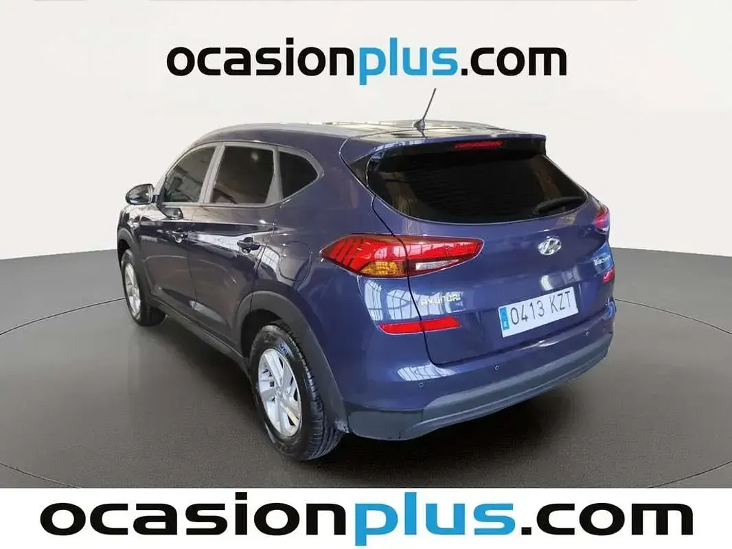 Usado Hyundai Tucson 131 CV (96 kW) 2019 Azul SUV