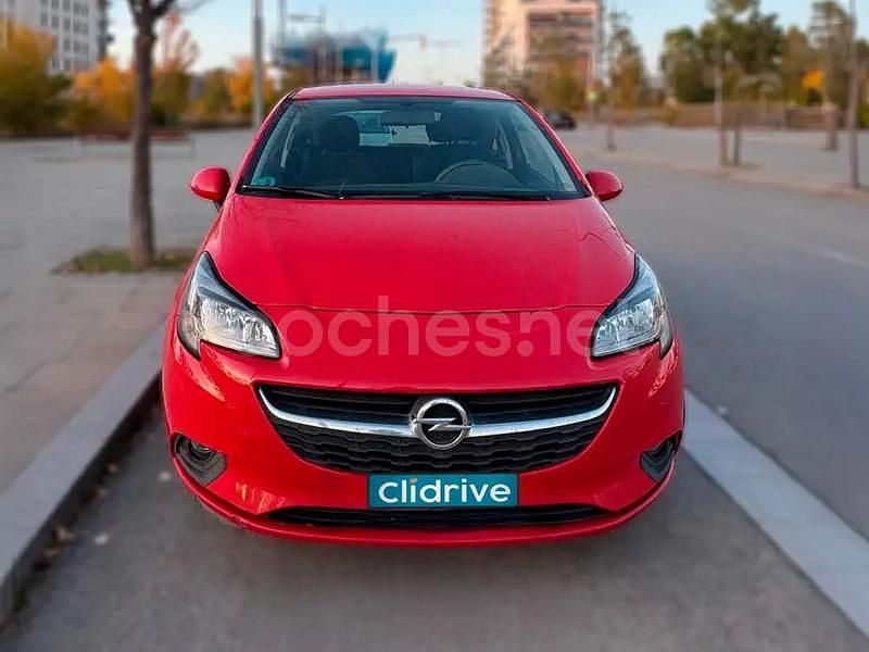 Usado Opel Corsa Selective 90 CV (66 kW) 2017 Rojo Berlina