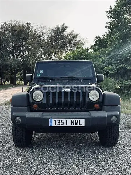 Usado Jeep Wrangler Unlimited Sport 177 CV (130 kW) 2009 Negro SUV