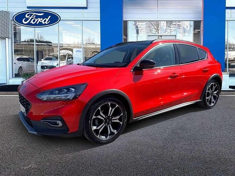 Rojo Usado 2021 Ford Focus Active SUV | 17.500 € (Un poco caro) - Imagen 1/4