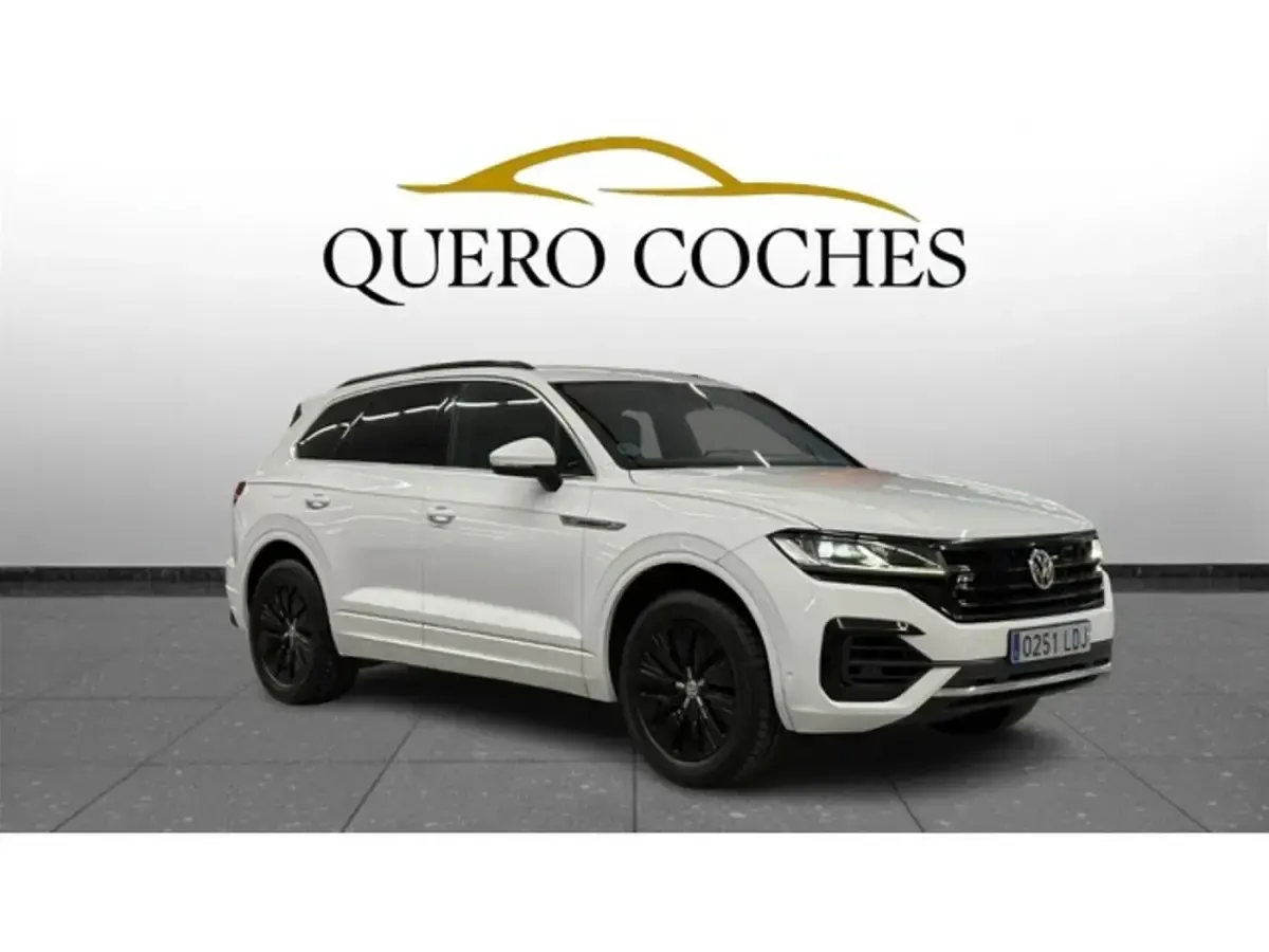 Usado VW Touareg Atmosphere 231 CV (169 kW) 2019 Blanco SUV