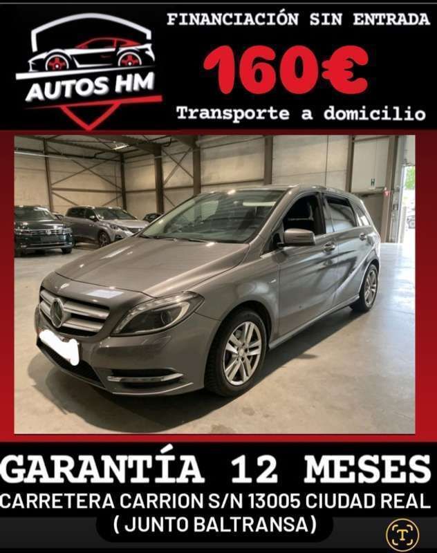 Gris Usado 2012 Mercedes B180 Monovolumen | 8700 € (Precio justo) - Imagen 1/4
