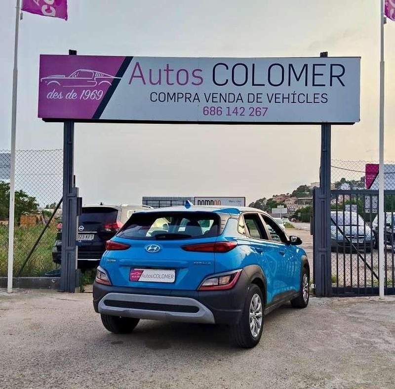 Usado Hyundai Kona 120 CV (88 kW) 2021 Azul SUV