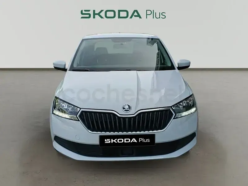 Usado Skoda Fabia Ambition 95 CV (69 kW) 2021 Blanco Utilitario