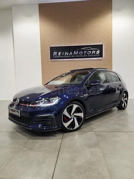 Usado VW Golf VII GTI 230 CV (169 kW) 2017 Azul Berlina