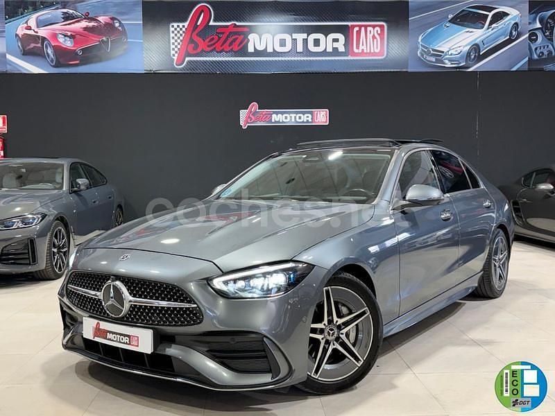 Gris / plata Usado 2021 Mercedes C220 Berlina | 34.990 € (Precio justo) - Imagen 1/4