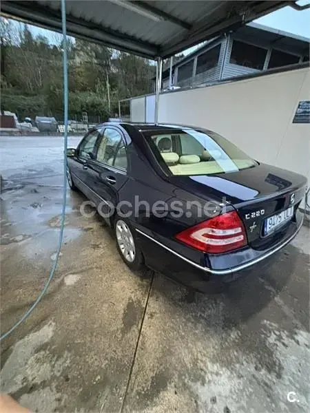 Occasion Mercedes C220 Elegance 143 PK (105 kW) 2005 Blauw Sedan