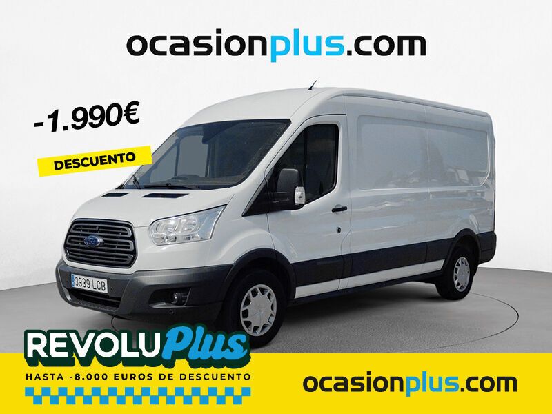 Blanco Usado 2019 Ford Transit Trend Berlina | 21.900 € (Caro) - Imagen 1/4