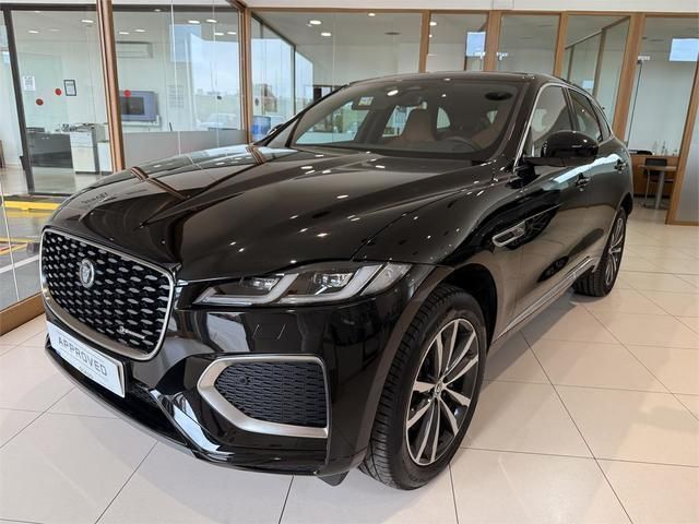 Santorini black Usado 2024 Jaguar F-Pace R-Dynamic SUV | 64.900 € - Imagen 1/4