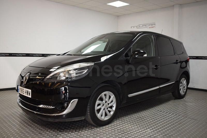 Usado Renault Grand Scénic III Dynamique 110 CV (80 kW) 2014 Negro Monovolumen
