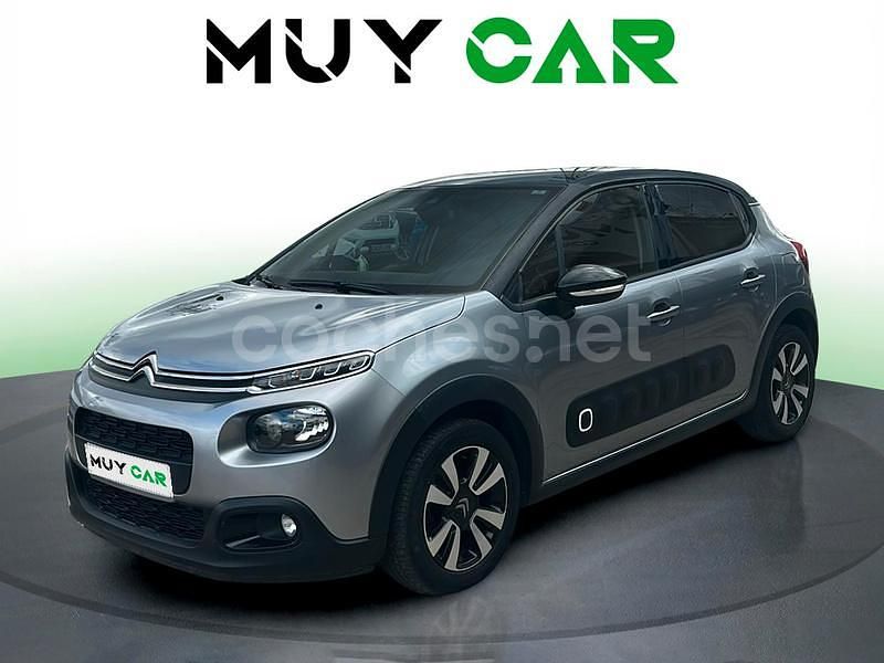 Usado Citroën C3 Feel 110 CV (80 kW) 2019 Gris / plata Berlina