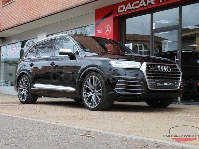 Usado Audi SQ7 S-Line 435 CV (319 kW) 2017 Negro SUV