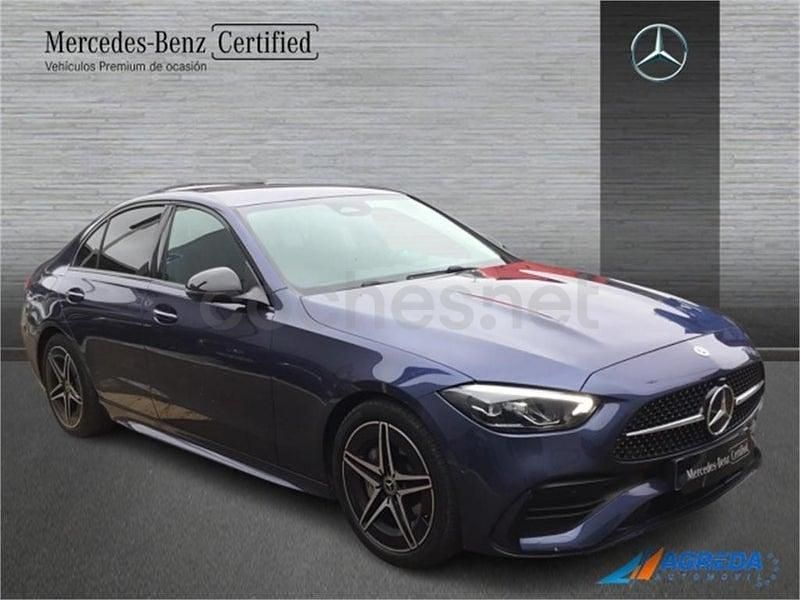 Usado Mercedes C200 163 CV (119 kW) 2025 Azul Berlina