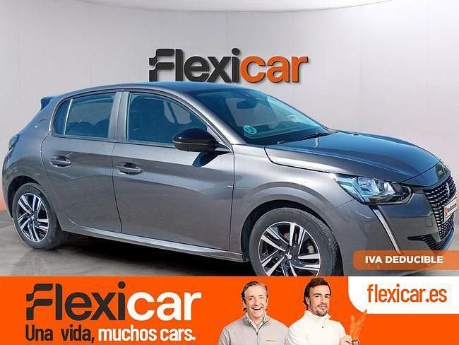 Usado Peugeot 208 Active 100 CV (73 kW) 2023 Azul Utilitario