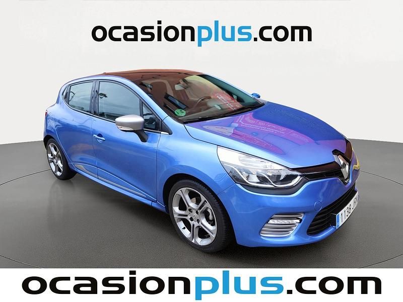 Usado Renault Clio IV GT 120 CV (88 kW) 2016 Azul Utilitario