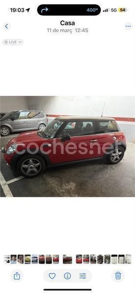 Rojo Usado 2009 Mini Cooper Utilitario | 6500 € (Super precio) - Imagen 1/4