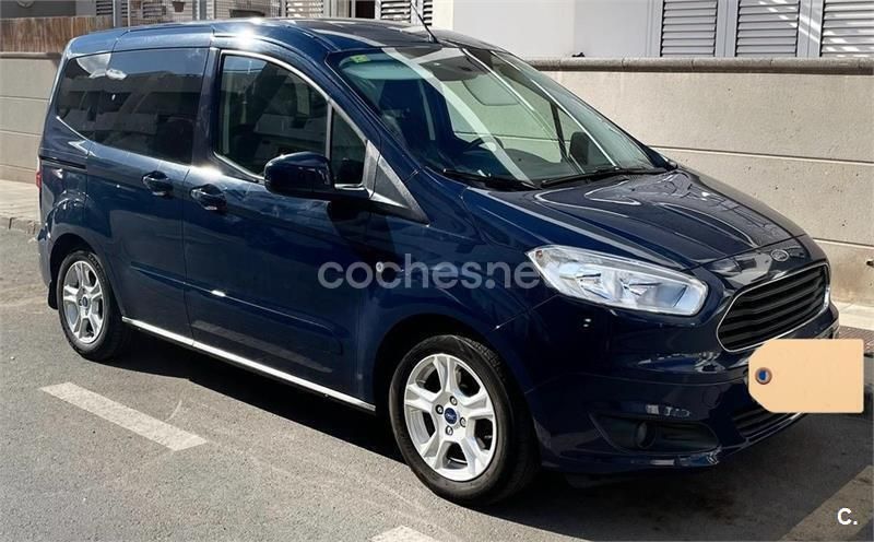 Azul Usado 2016 Ford Tourneo Courier Trend Monovolumen | 8490 € (Buen precio) - Imagen 1/3