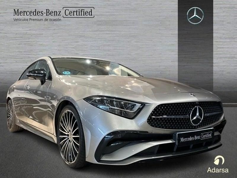 Usado Mercedes CLS220 AMG line 194 CV (142 kW) 2023 Plateado Berlina