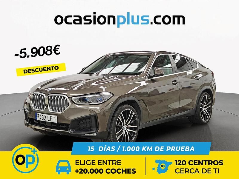 Usado BMW X6 265 CV (194 kW) 2020 Gris SUV