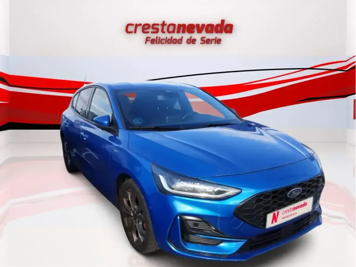 Usado Ford Focus ST-Line 125 CV (91 kW) 2022 Azul