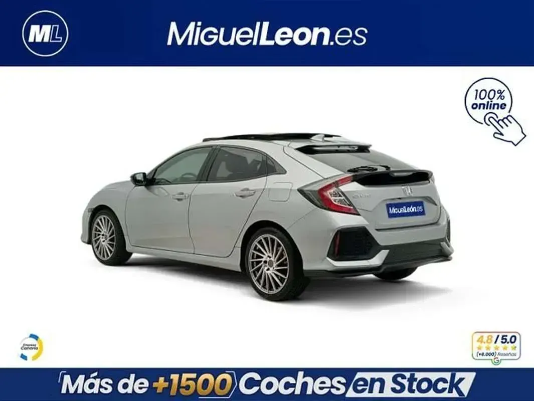 Usado Honda Civic Executive 120 CV (88 kW) 2019 Gris Berlina