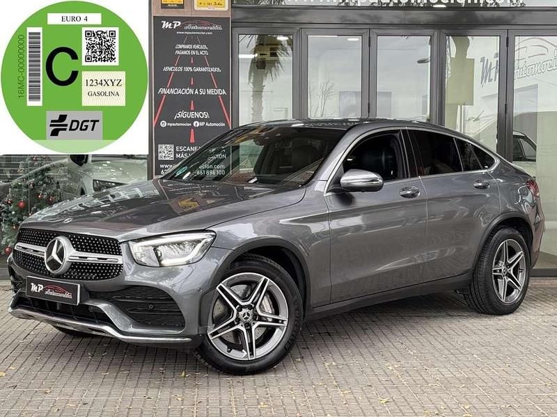 Gris / plata Usado 2021 Mercedes GLC220 Coupe | 36.990 € (Super precio) - Imagen 1/4