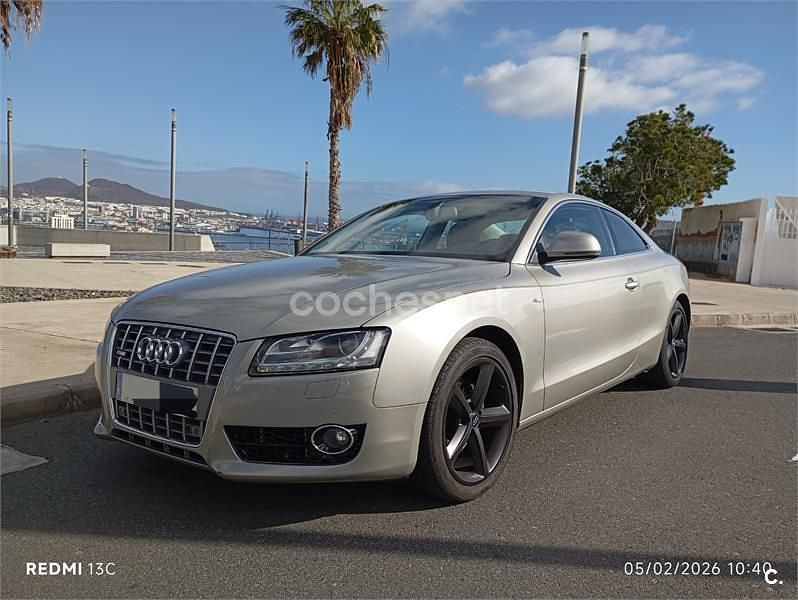 Usado Audi A5 170 CV (125 kW) 2008 Beige Coupe