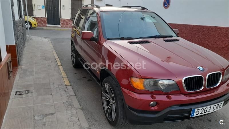 Usado BMW X5 184 CV (135 kW) 2004 Rojo SUV