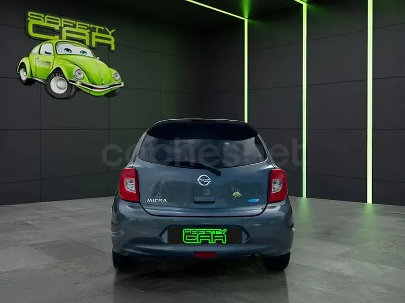 Usado Nissan Micra Visia 80 CV (58 kW) 2014 Gris / plata Utilitario