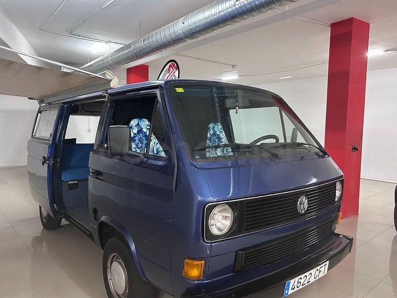 Usado VW Transporter 68 CV (50 kW) 1989 Azul Van